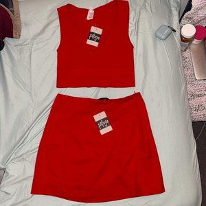 Pitaya skirt and top